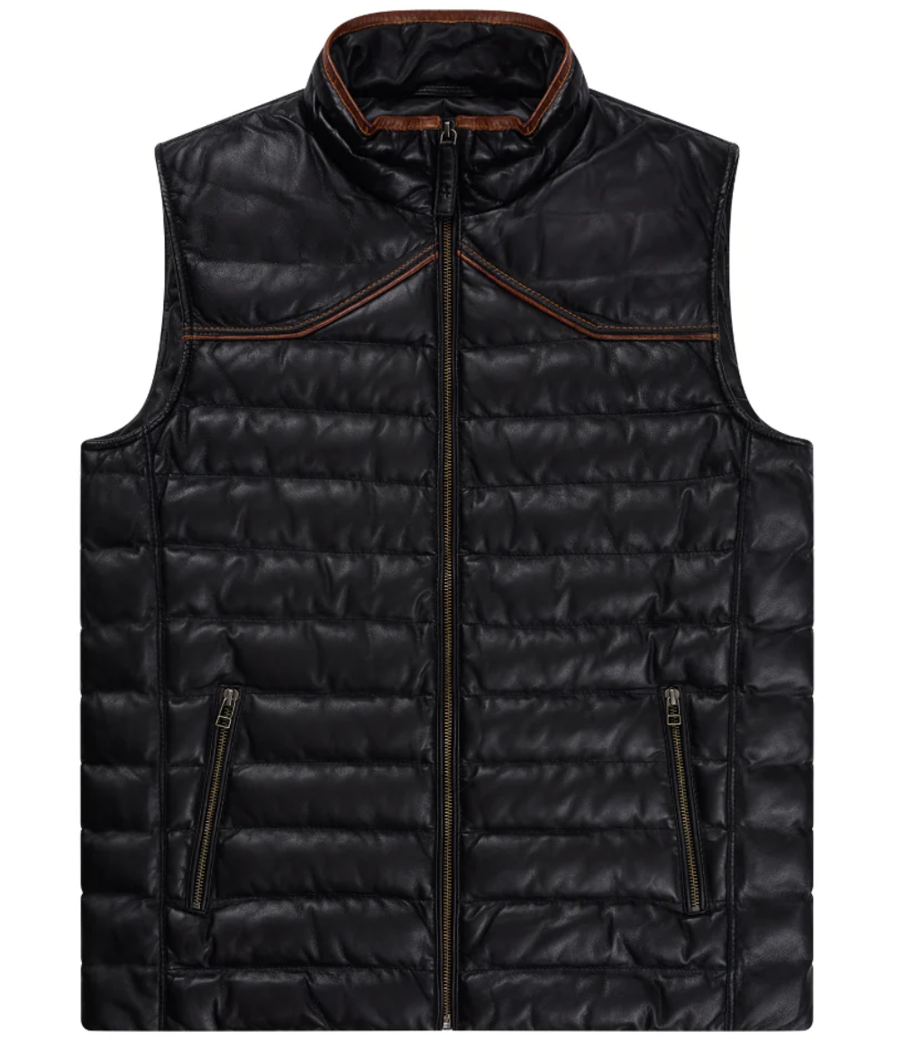Texas Standard Maverick Leather Vest | The Hat Store, LLC