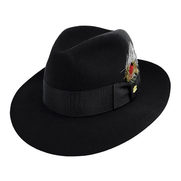 1000X BLACK FELT HAT – The Sparkling Spur